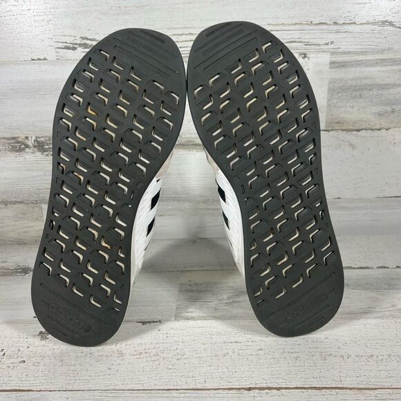 Adidas Womens Lace-Up Athlete Running Shoes White Size 9.5 - Picture 7 of 8